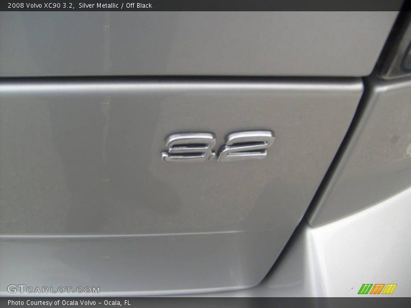 Silver Metallic / Off Black 2008 Volvo XC90 3.2