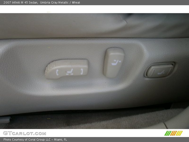 Umbria Gray Metallic / Wheat 2007 Infiniti M 45 Sedan