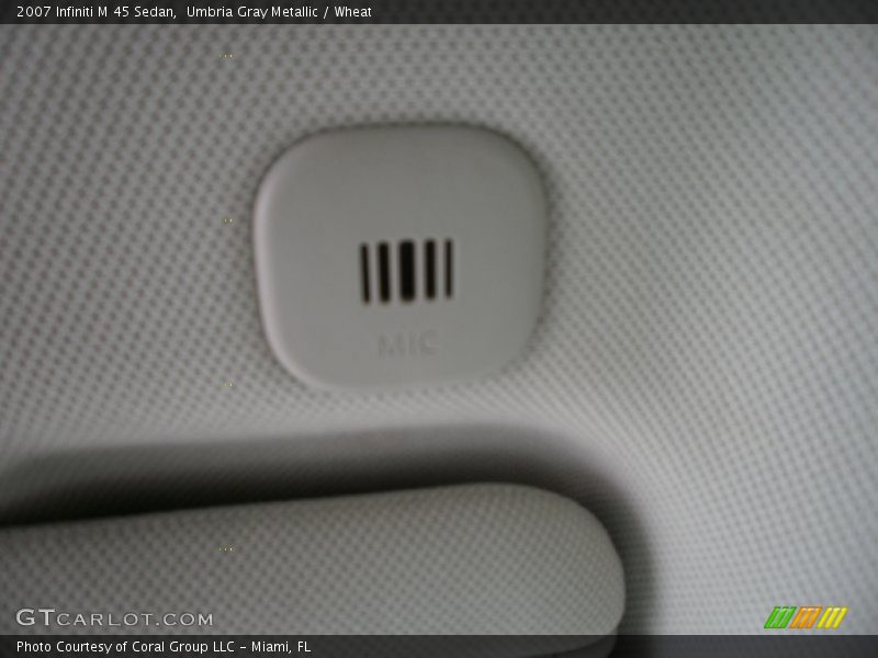 Umbria Gray Metallic / Wheat 2007 Infiniti M 45 Sedan