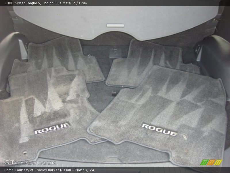 Indigo Blue Metallic / Gray 2008 Nissan Rogue S