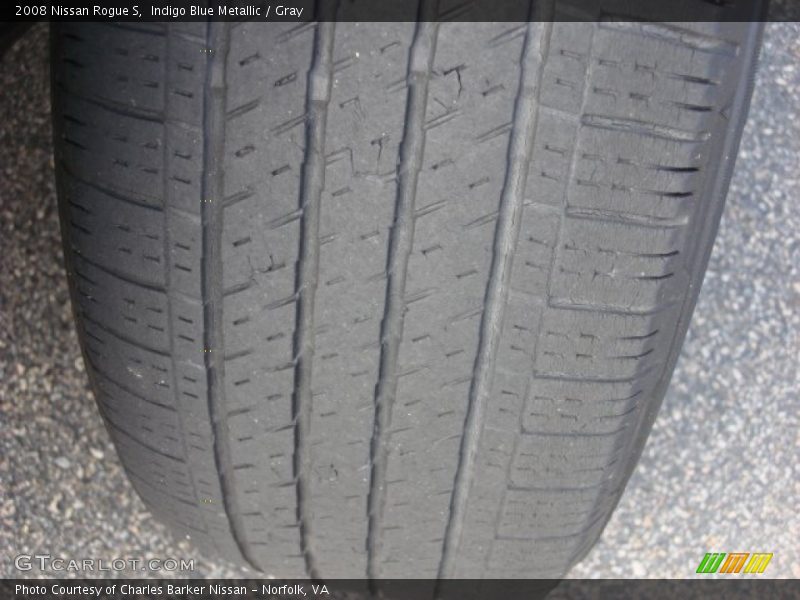 Indigo Blue Metallic / Gray 2008 Nissan Rogue S
