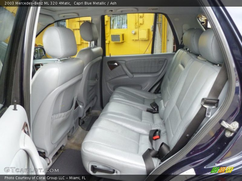  2003 ML 320 4Matic Ash Interior