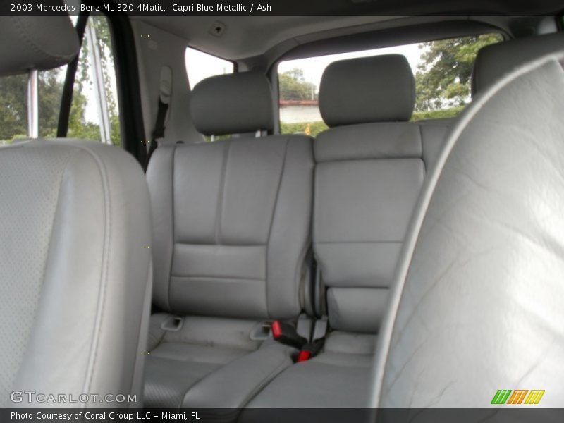 Capri Blue Metallic / Ash 2003 Mercedes-Benz ML 320 4Matic