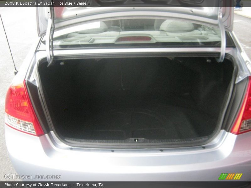 Ice Blue / Beige 2008 Kia Spectra EX Sedan