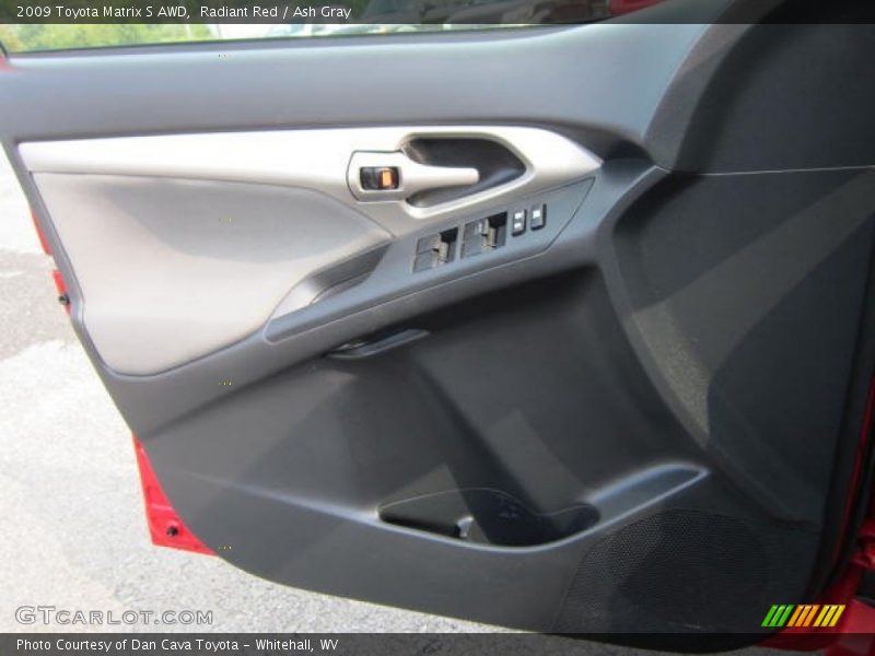 Radiant Red / Ash Gray 2009 Toyota Matrix S AWD
