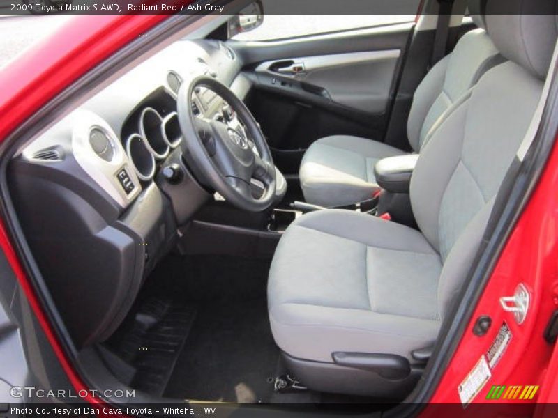 Radiant Red / Ash Gray 2009 Toyota Matrix S AWD