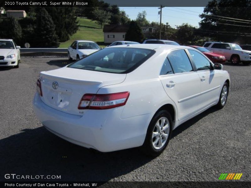 Super White / Bisque 2010 Toyota Camry LE