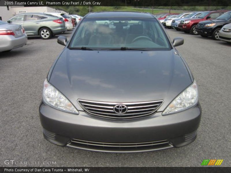 Phantom Gray Pearl / Dark Gray 2005 Toyota Camry LE