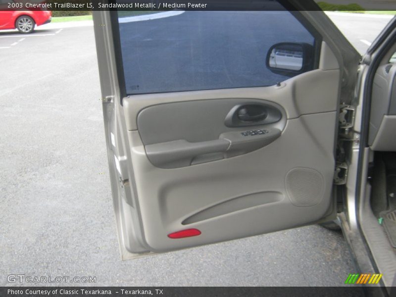 Sandalwood Metallic / Medium Pewter 2003 Chevrolet TrailBlazer LS