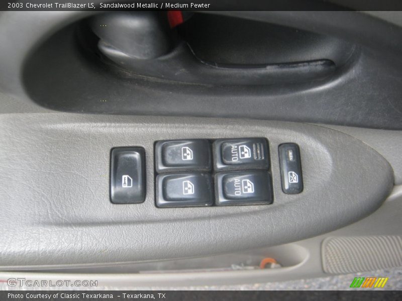 Sandalwood Metallic / Medium Pewter 2003 Chevrolet TrailBlazer LS
