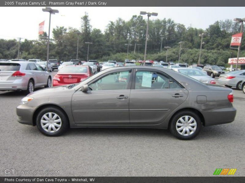 Phantom Gray Pearl / Dark Gray 2005 Toyota Camry LE