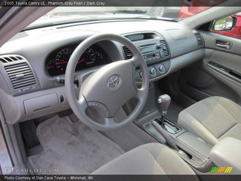 Phantom Gray Pearl / Dark Gray 2005 Toyota Camry LE