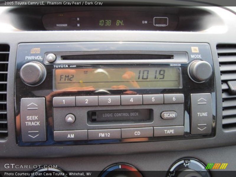 Phantom Gray Pearl / Dark Gray 2005 Toyota Camry LE