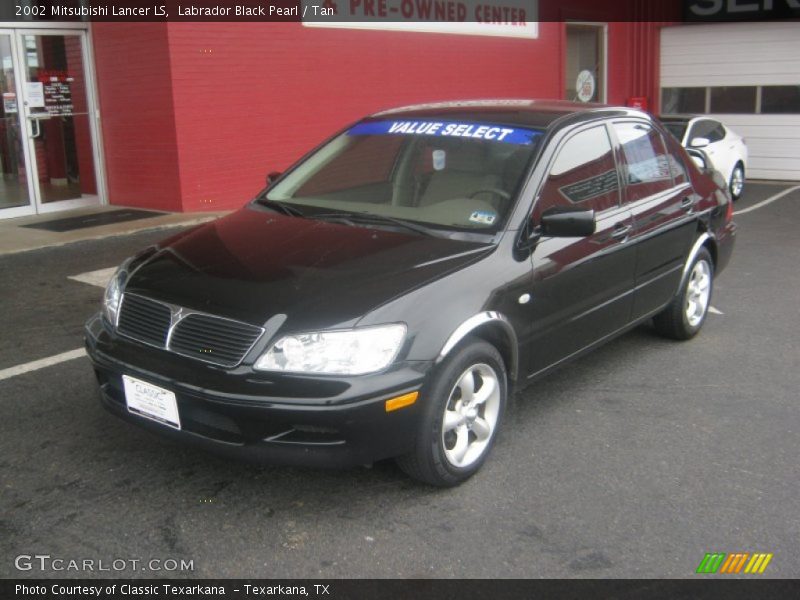 Labrador Black Pearl / Tan 2002 Mitsubishi Lancer LS