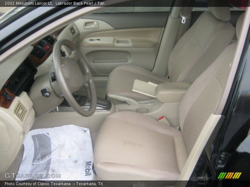Labrador Black Pearl / Tan 2002 Mitsubishi Lancer LS