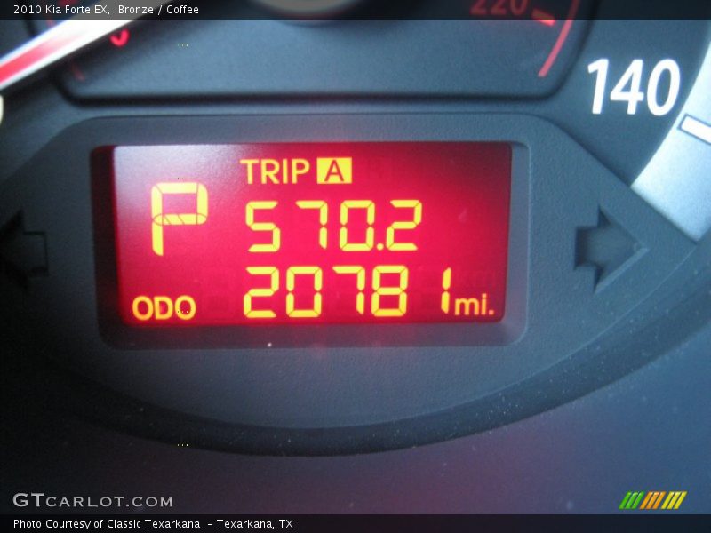 Bronze / Coffee 2010 Kia Forte EX