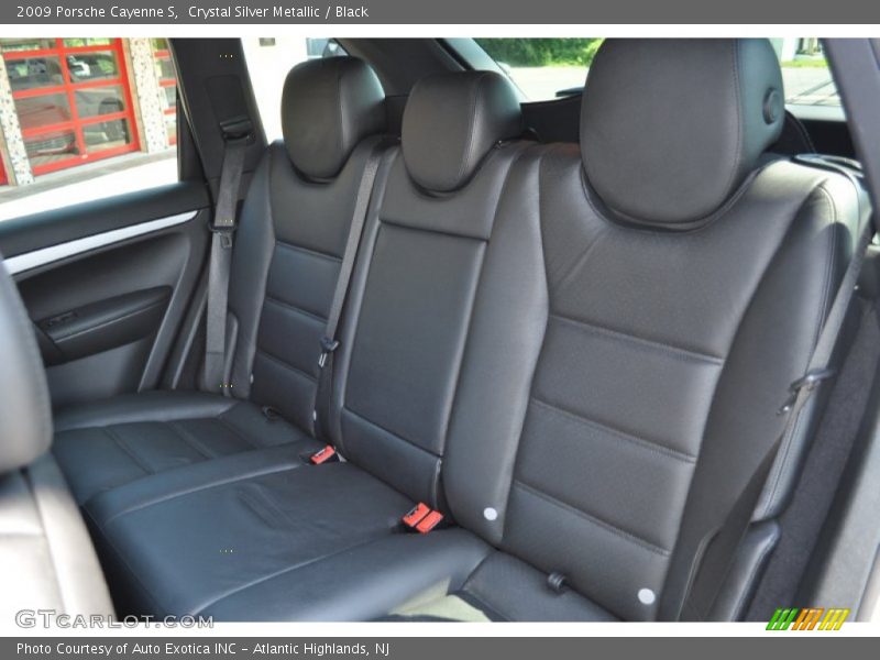Crystal Silver Metallic / Black 2009 Porsche Cayenne S