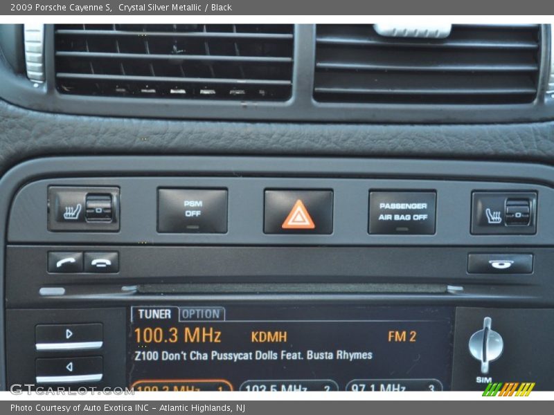 Crystal Silver Metallic / Black 2009 Porsche Cayenne S