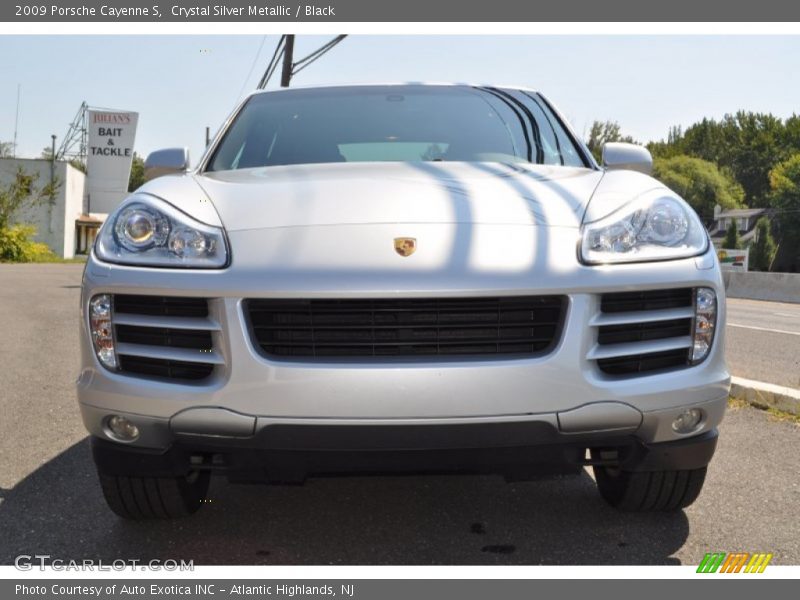 Crystal Silver Metallic / Black 2009 Porsche Cayenne S