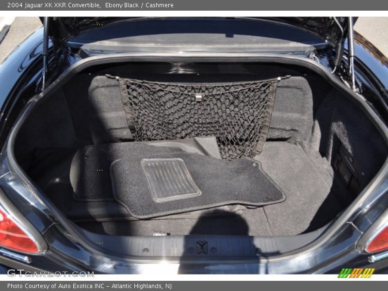 Ebony Black / Cashmere 2004 Jaguar XK XKR Convertible
