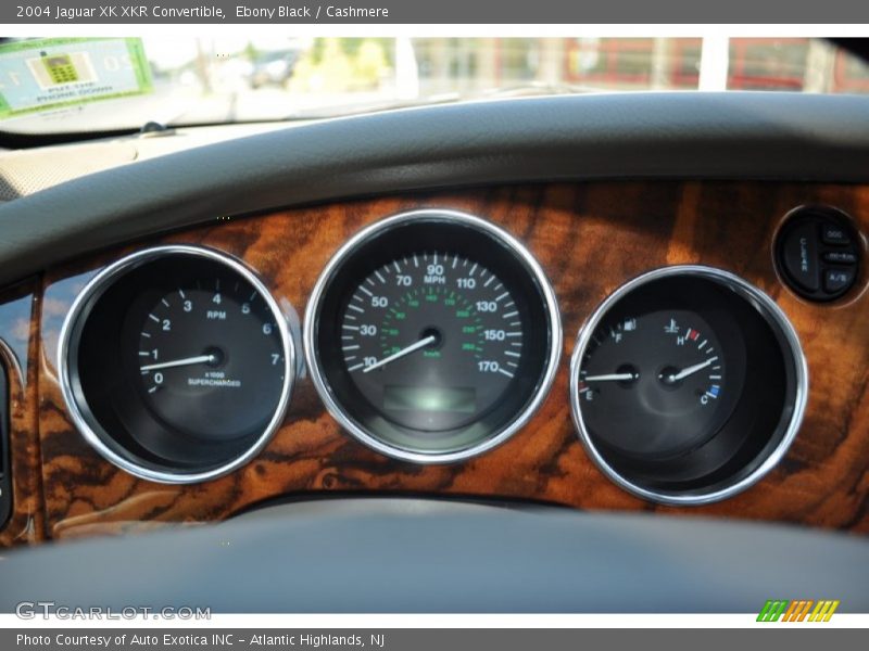  2004 XK XKR Convertible XKR Convertible Gauges