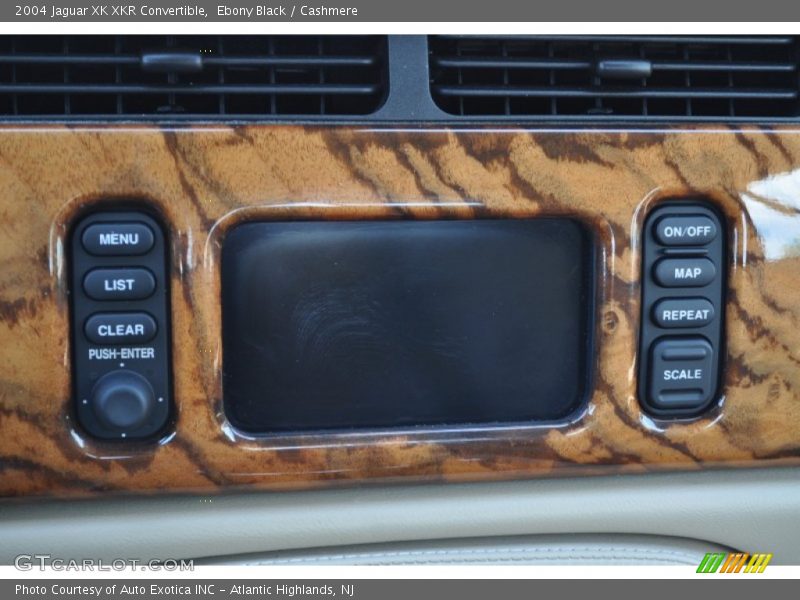 Controls of 2004 XK XKR Convertible