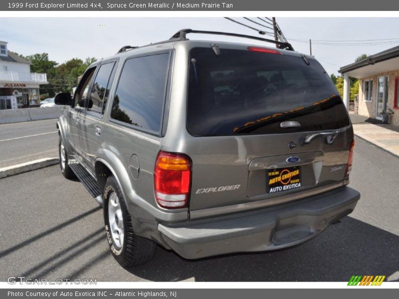 Spruce Green Metallic / Medium Prairie Tan 1999 Ford Explorer Limited 4x4