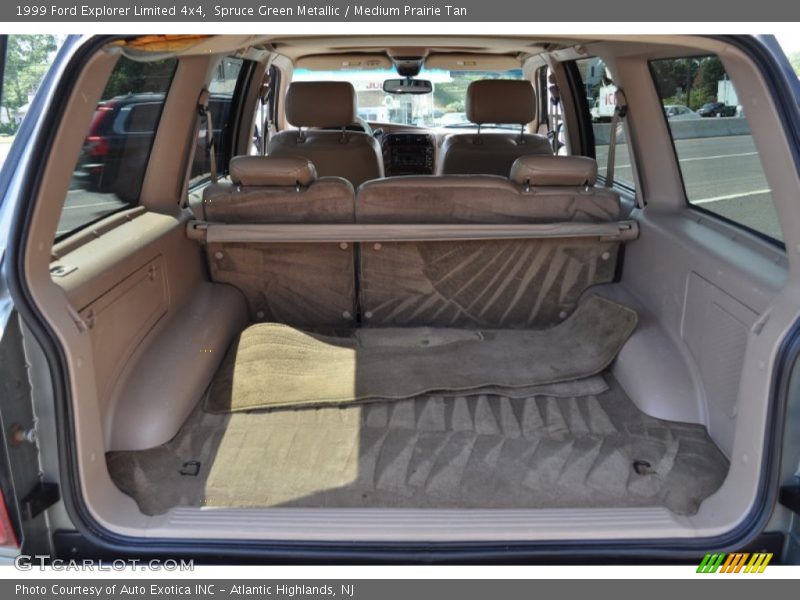 Spruce Green Metallic / Medium Prairie Tan 1999 Ford Explorer Limited 4x4