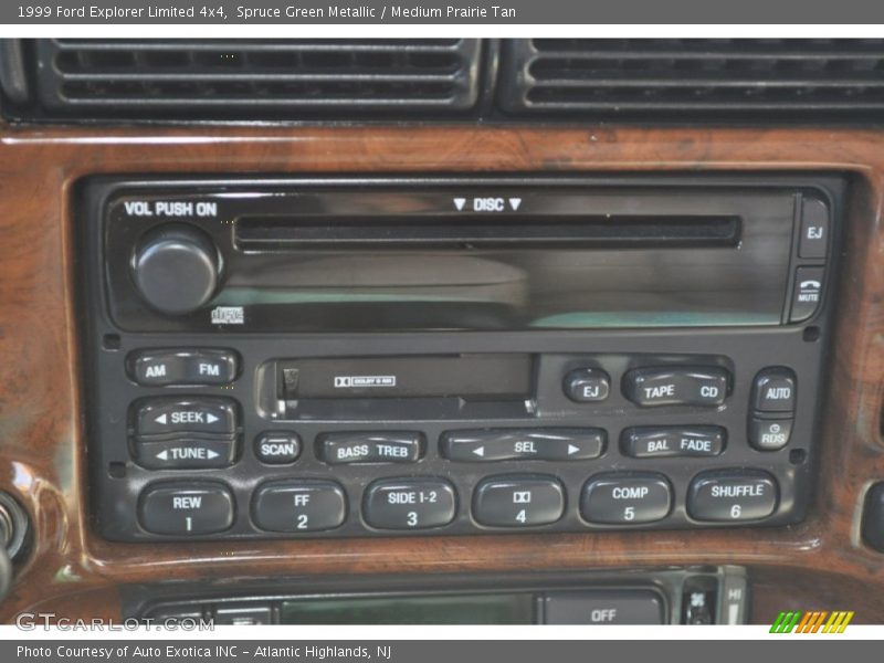 Spruce Green Metallic / Medium Prairie Tan 1999 Ford Explorer Limited 4x4