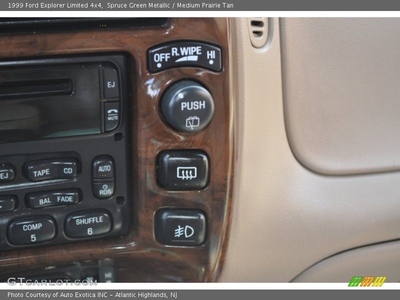 Spruce Green Metallic / Medium Prairie Tan 1999 Ford Explorer Limited 4x4