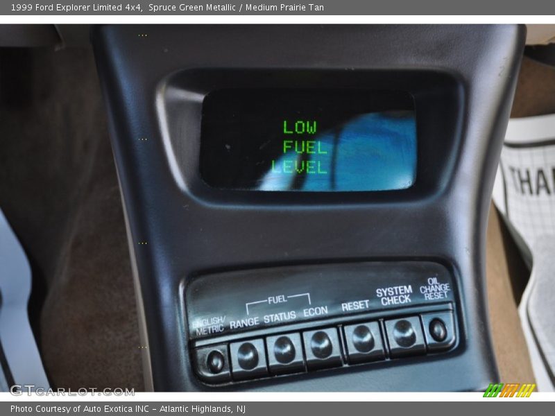 Spruce Green Metallic / Medium Prairie Tan 1999 Ford Explorer Limited 4x4