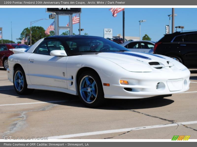 Front 3/4 View of 1999 Firebird 30th Anniversary Trans Am Coupe