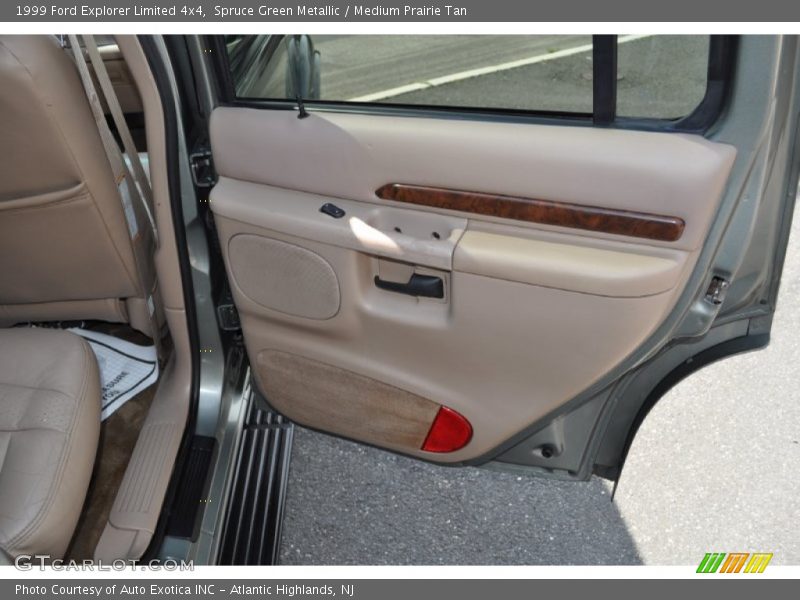 Spruce Green Metallic / Medium Prairie Tan 1999 Ford Explorer Limited 4x4