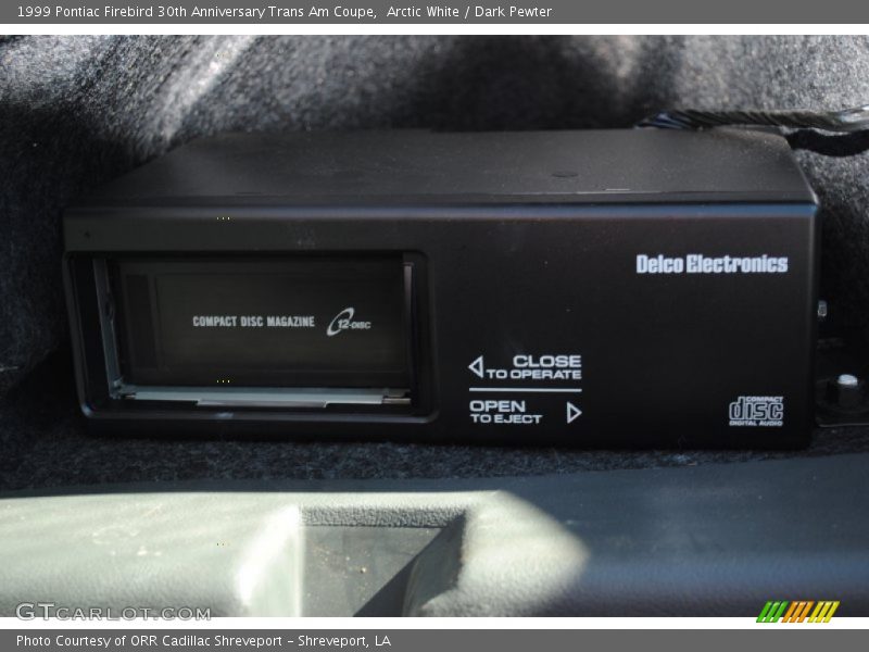 Arctic White / Dark Pewter 1999 Pontiac Firebird 30th Anniversary Trans Am Coupe
