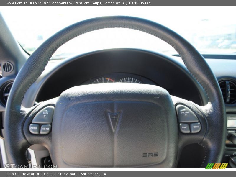 Arctic White / Dark Pewter 1999 Pontiac Firebird 30th Anniversary Trans Am Coupe