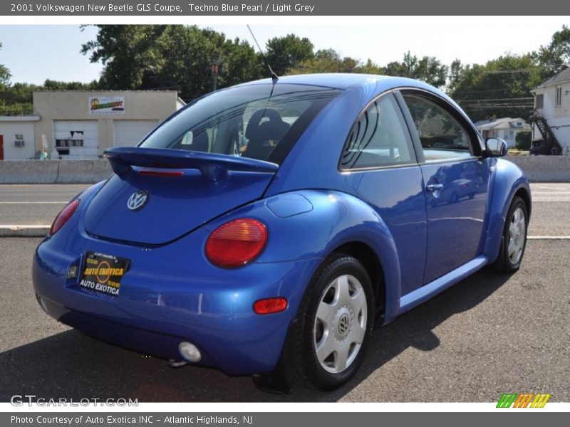 Techno Blue Pearl / Light Grey 2001 Volkswagen New Beetle GLS Coupe