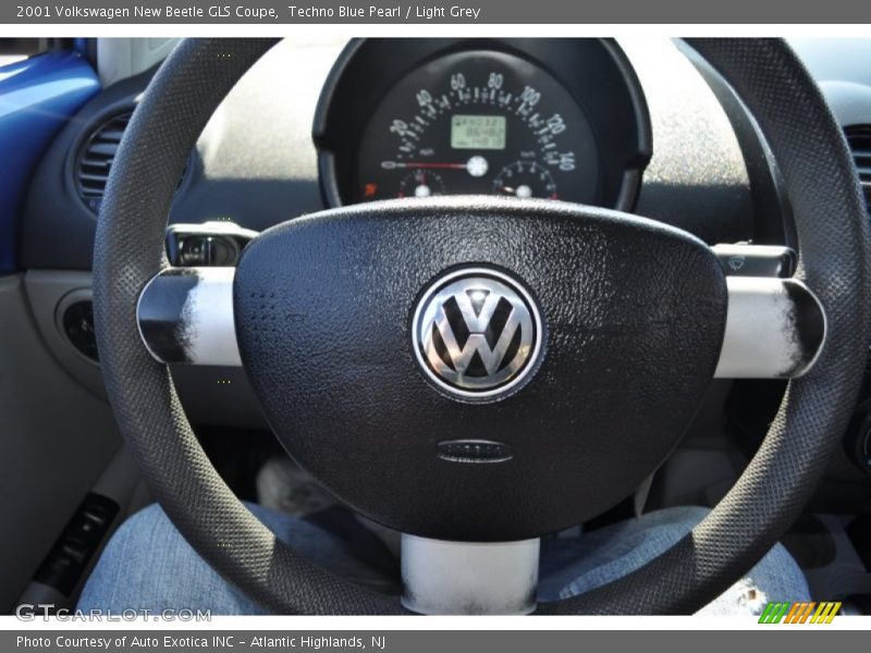 Techno Blue Pearl / Light Grey 2001 Volkswagen New Beetle GLS Coupe