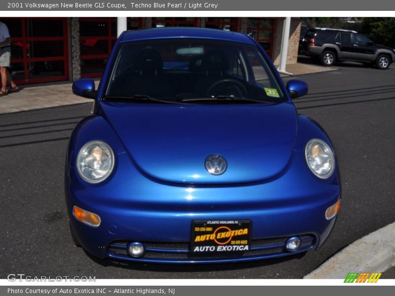 Techno Blue Pearl / Light Grey 2001 Volkswagen New Beetle GLS Coupe
