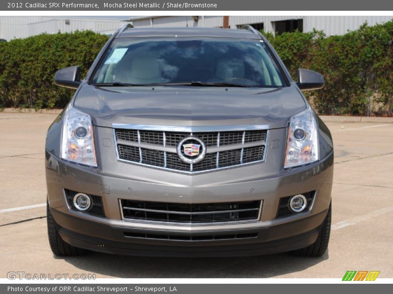 Mocha Steel Metallic / Shale/Brownstone 2012 Cadillac SRX Performance