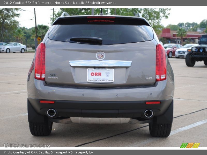 Mocha Steel Metallic / Shale/Brownstone 2012 Cadillac SRX Performance