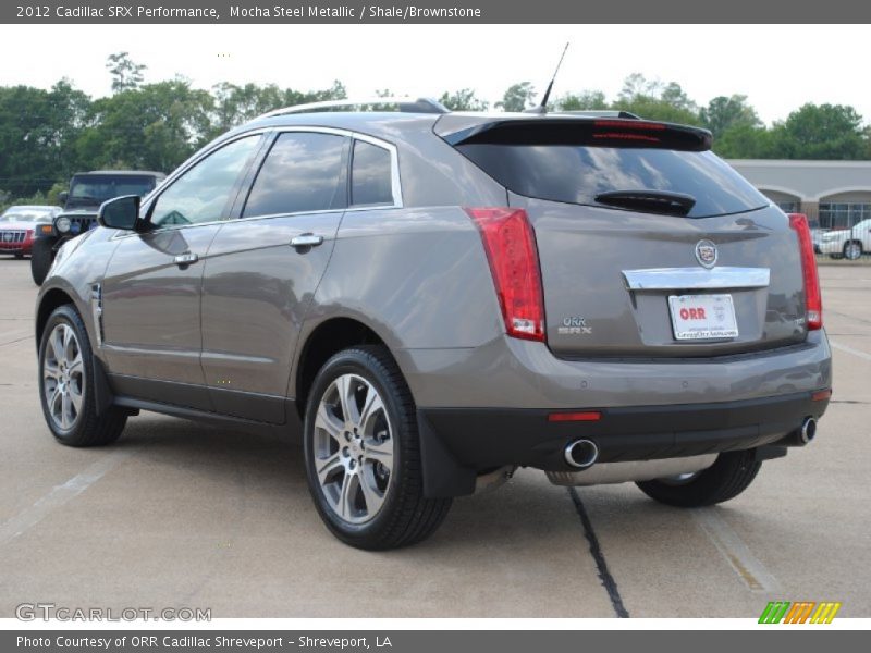 Mocha Steel Metallic / Shale/Brownstone 2012 Cadillac SRX Performance