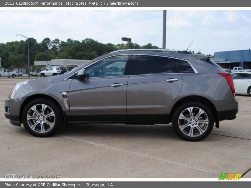Mocha Steel Metallic / Shale/Brownstone 2012 Cadillac SRX Performance