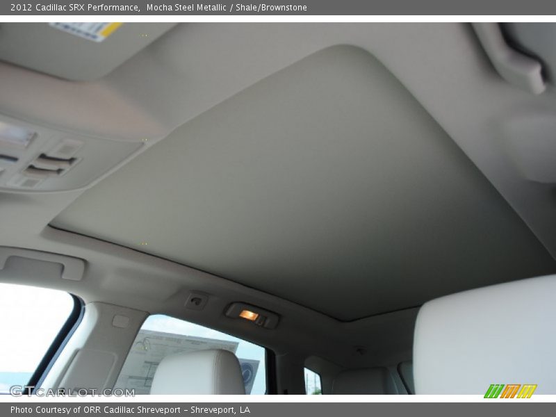 Sunroof of 2012 SRX Performance