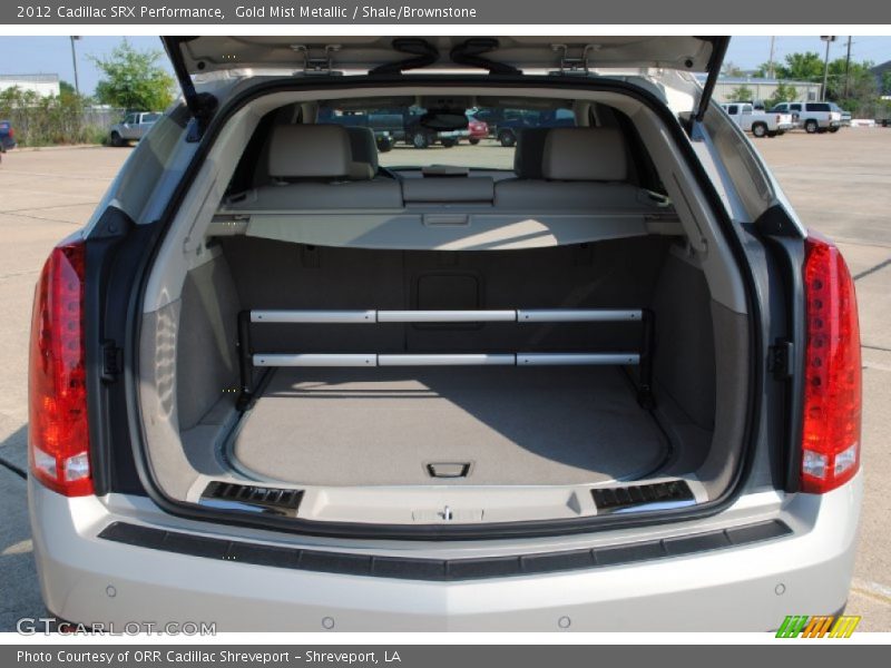 Gold Mist Metallic / Shale/Brownstone 2012 Cadillac SRX Performance