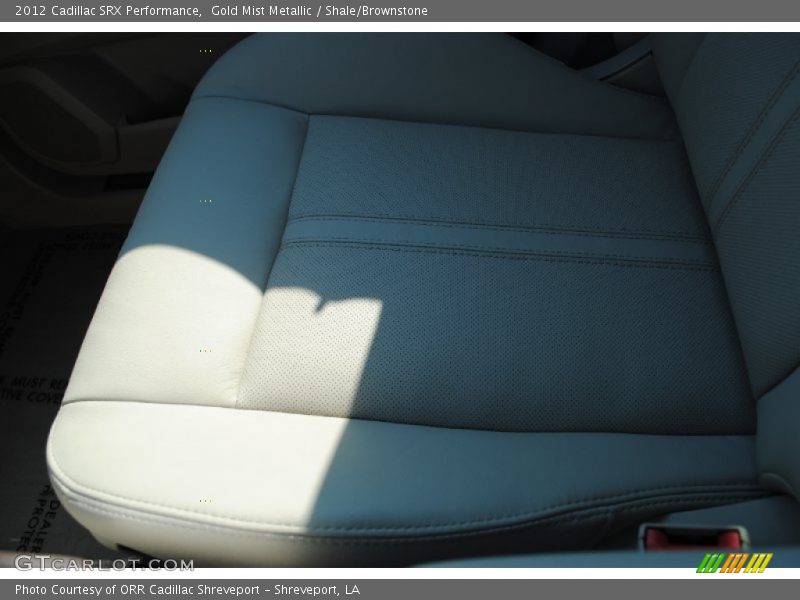 Gold Mist Metallic / Shale/Brownstone 2012 Cadillac SRX Performance