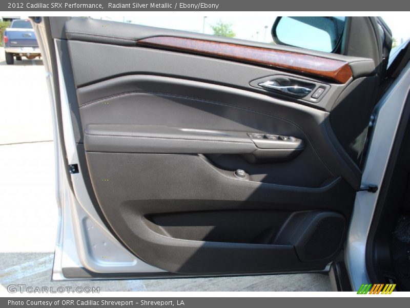 Radiant Silver Metallic / Ebony/Ebony 2012 Cadillac SRX Performance