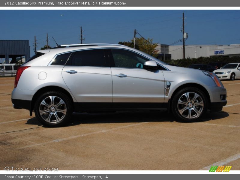  2012 SRX Premium Radiant Silver Metallic
