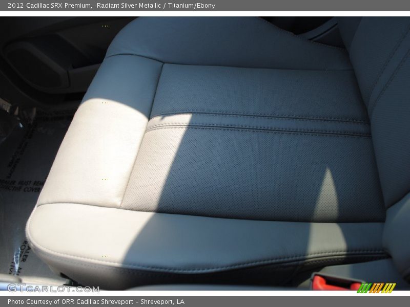 Radiant Silver Metallic / Titanium/Ebony 2012 Cadillac SRX Premium