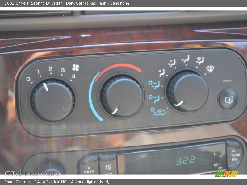 Controls of 2002 Sebring LX Sedan