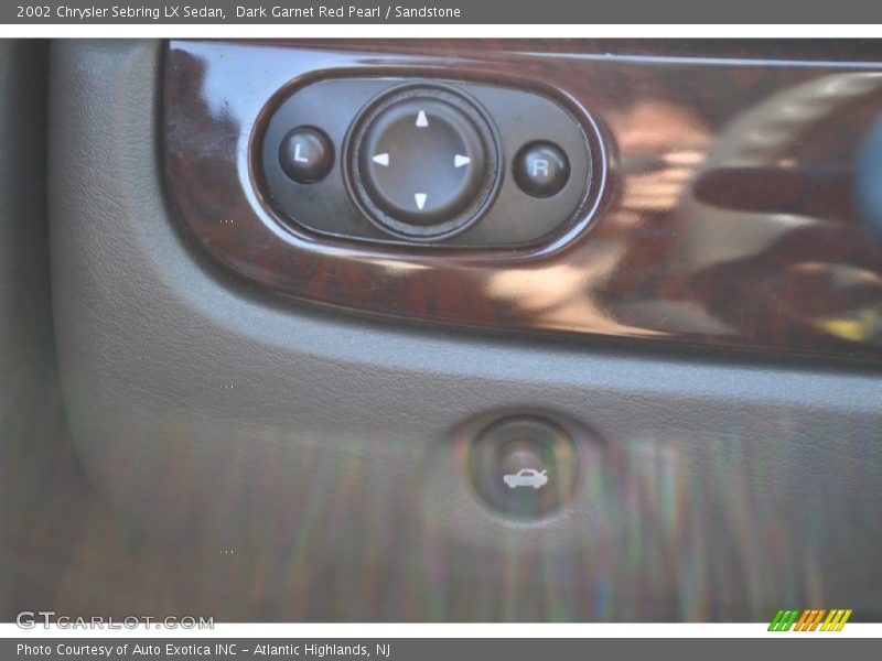 Dark Garnet Red Pearl / Sandstone 2002 Chrysler Sebring LX Sedan